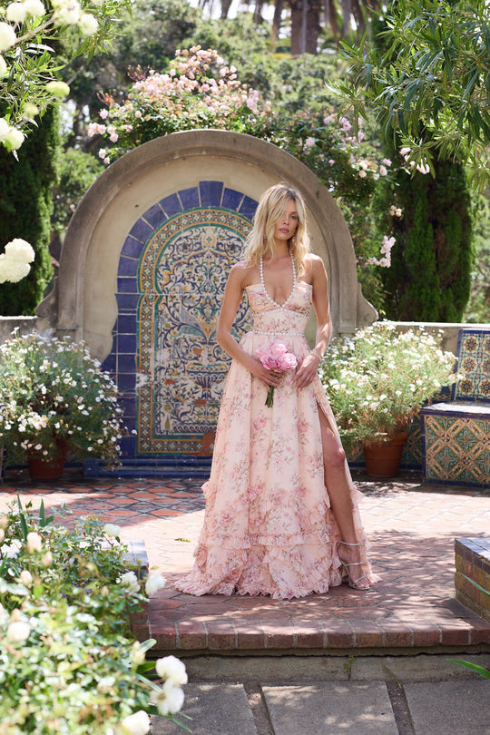 Renee Floral Pearl Dress