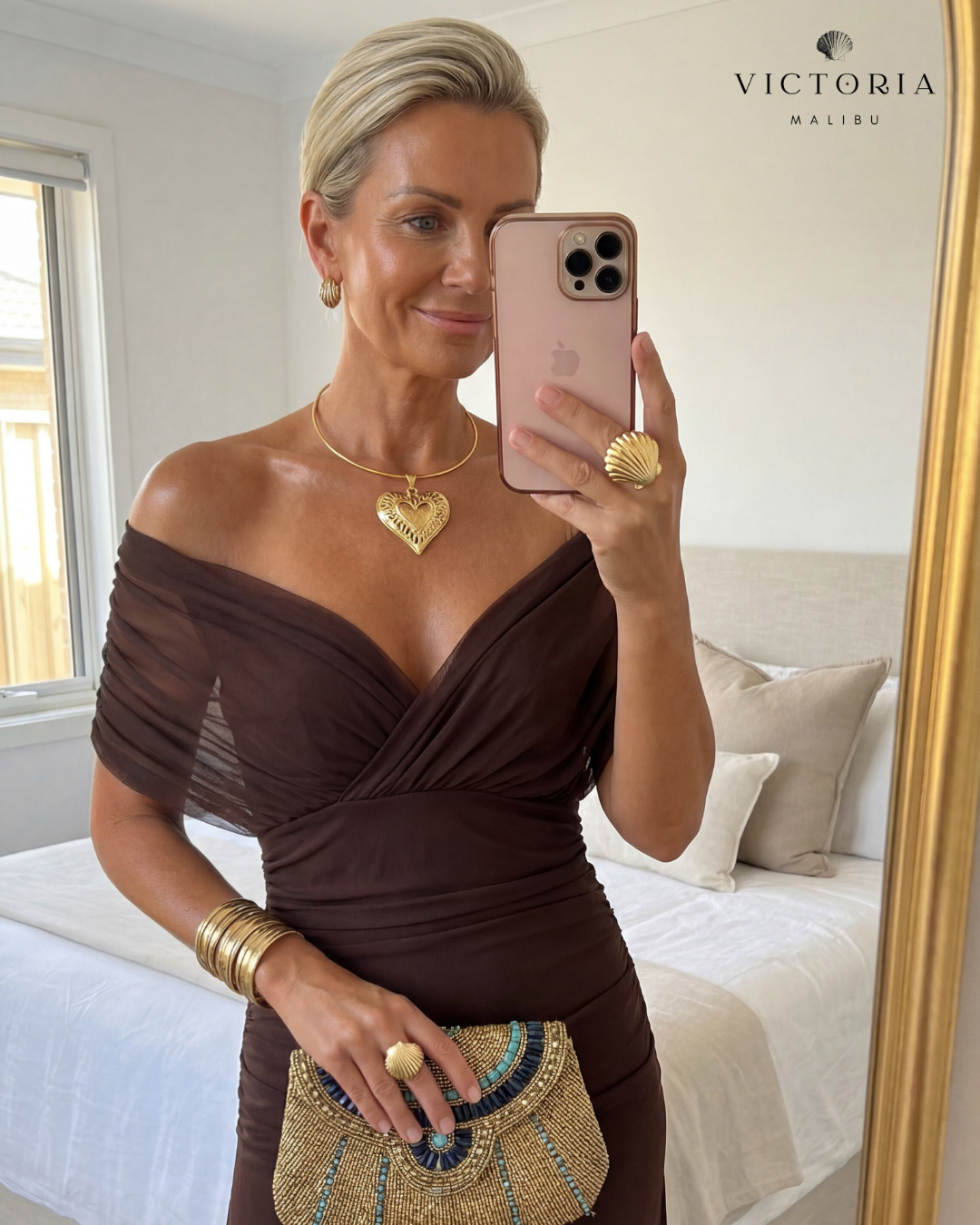 HELENA - Off Shoulder Maxi Dress