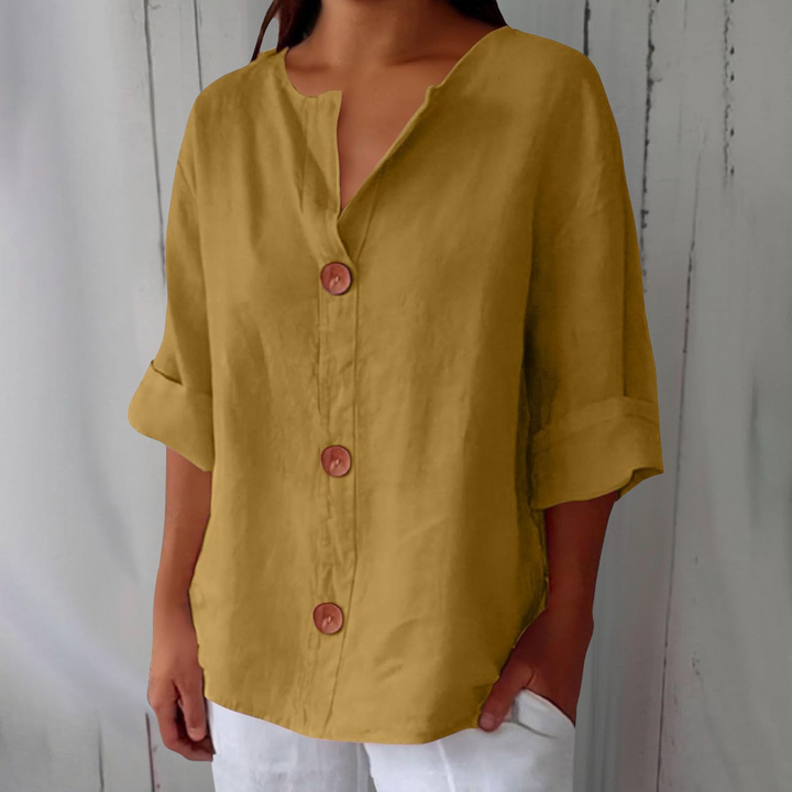 Hazel - Loose-fitting Summer Blouse