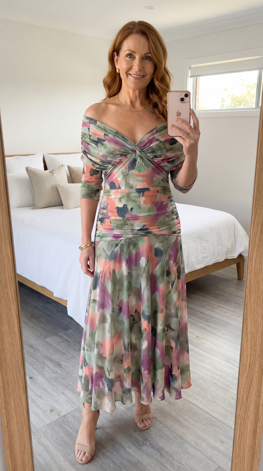 HELENA - Off Shoulder Maxi Dress