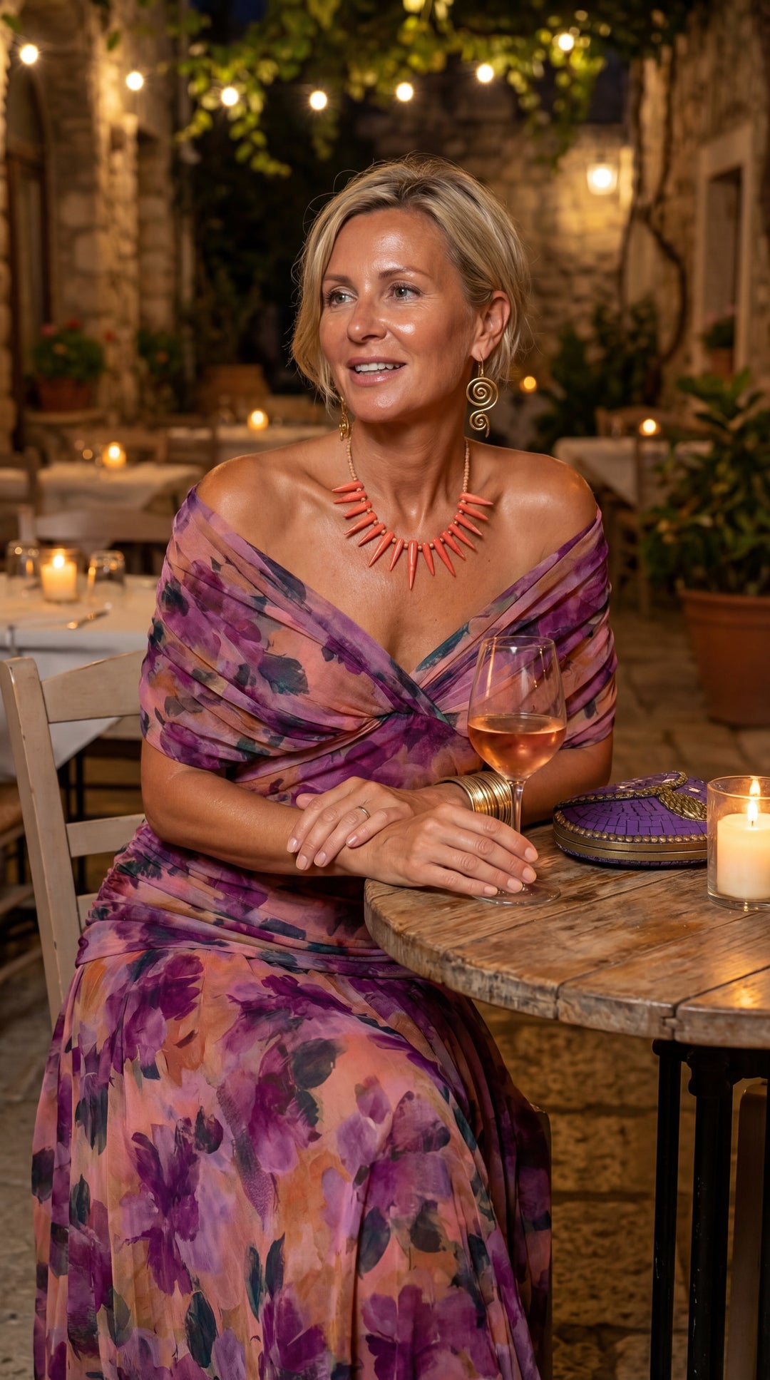 HELENA - Off Shoulder Maxi Dress