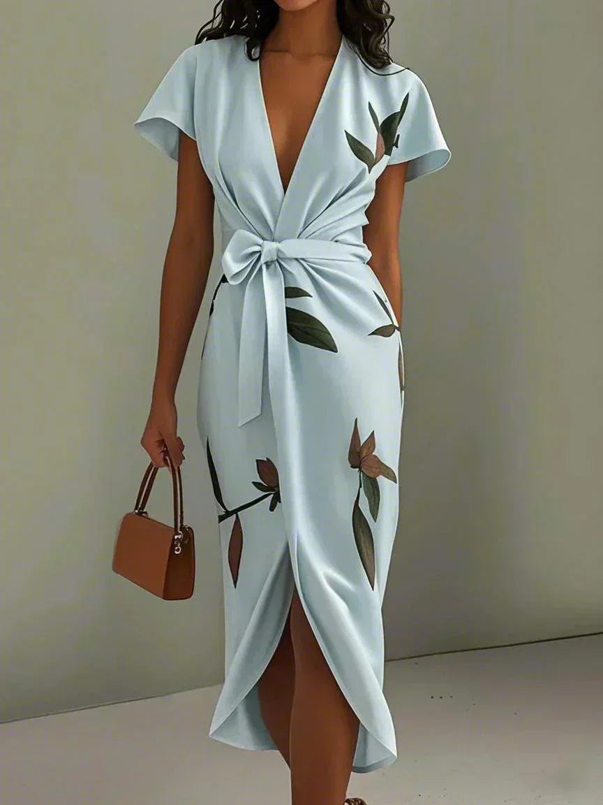 HARPER - Elegant Wrap Dress