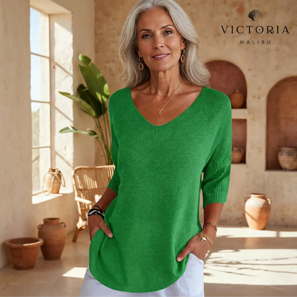 Azure - Relaxed Elegant Top