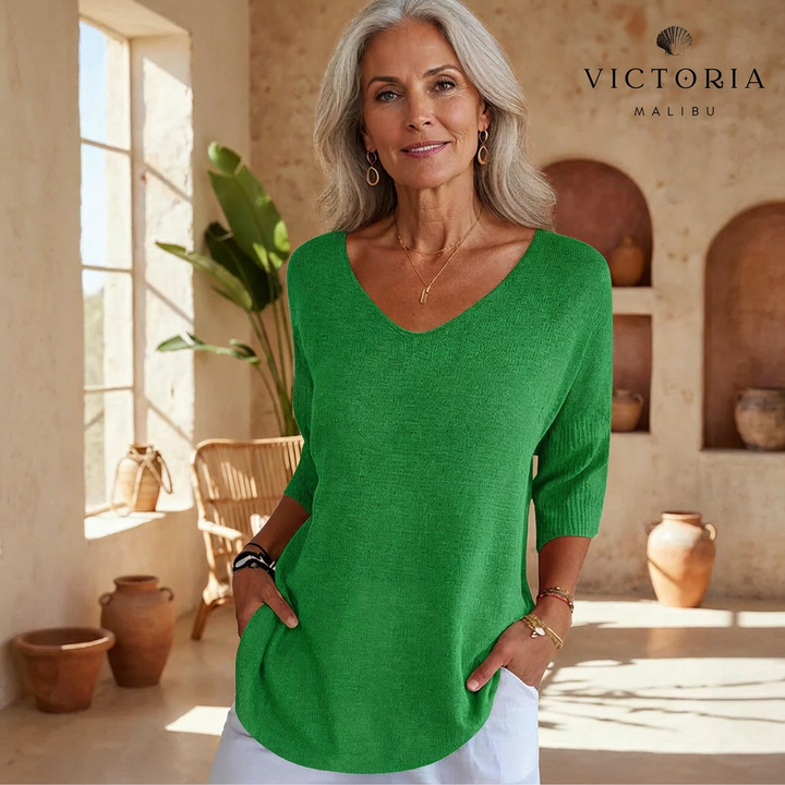 Azure - Relaxed Elegant Top