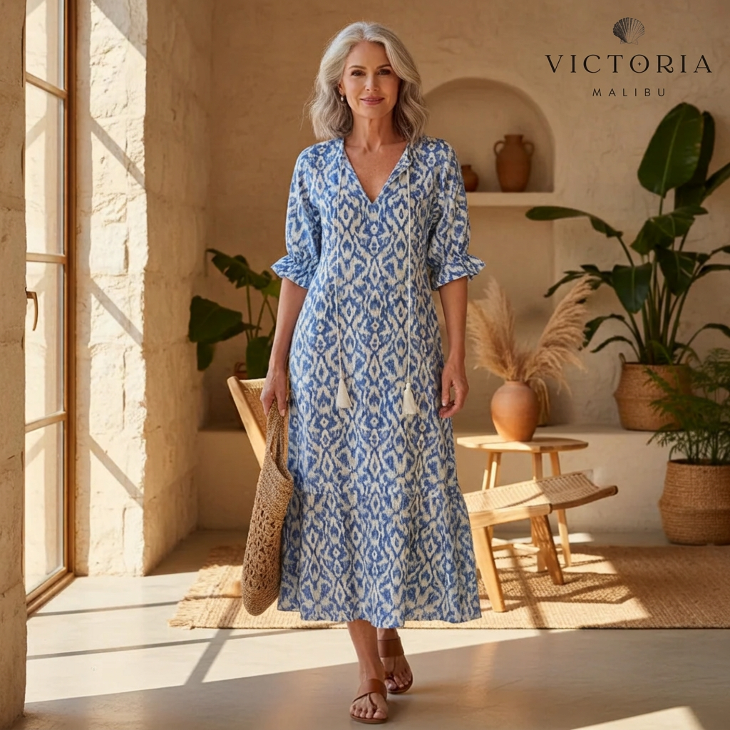 Michaela - Boho Tummy Coverage Dress