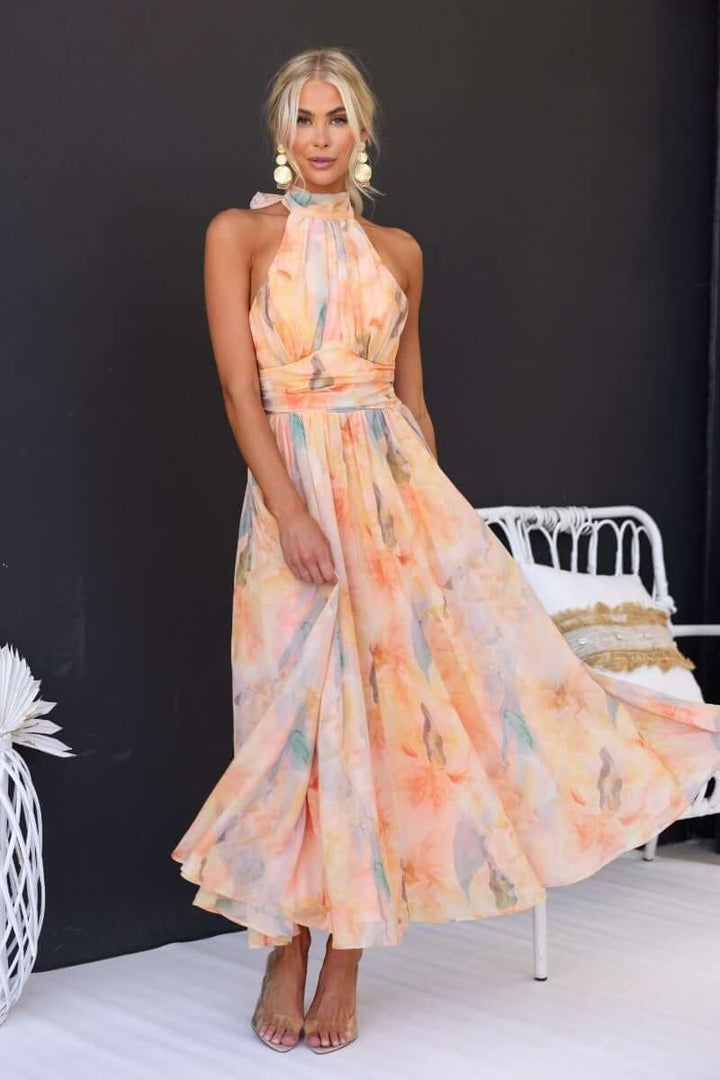 HOLY - Maxi Dress with Print