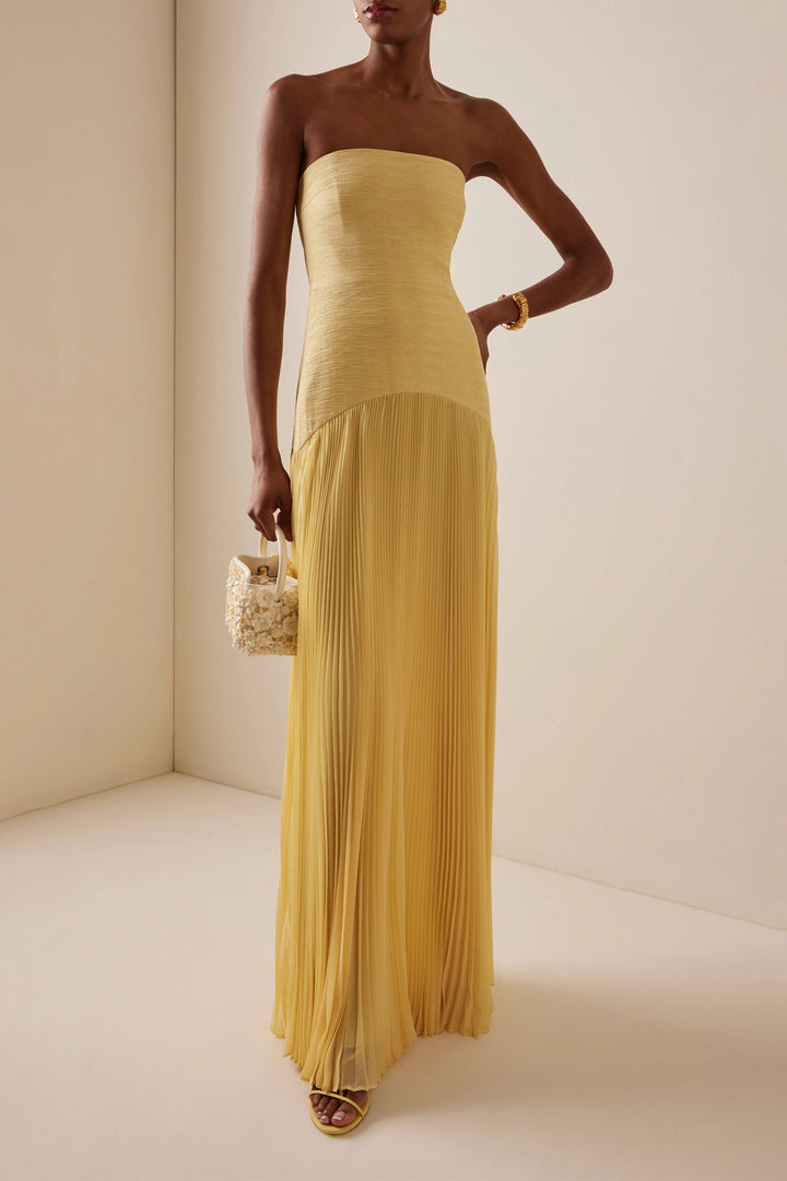 NENA - Elegant Wrap Maxi Dress