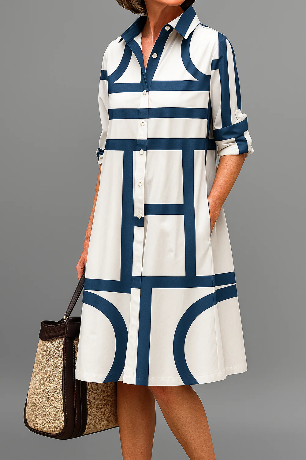 ELLIE - Stylish Midi Dress