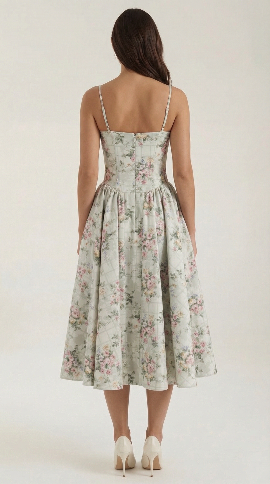 Lana Corset Midi Dress