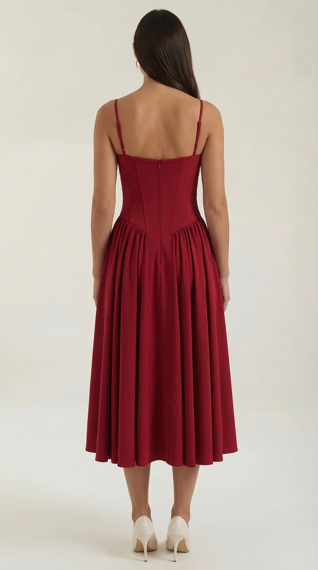 Lana Corset Midi Dress